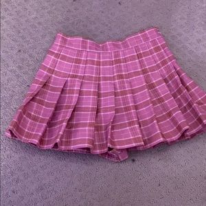 Pink tennis skirt size xs